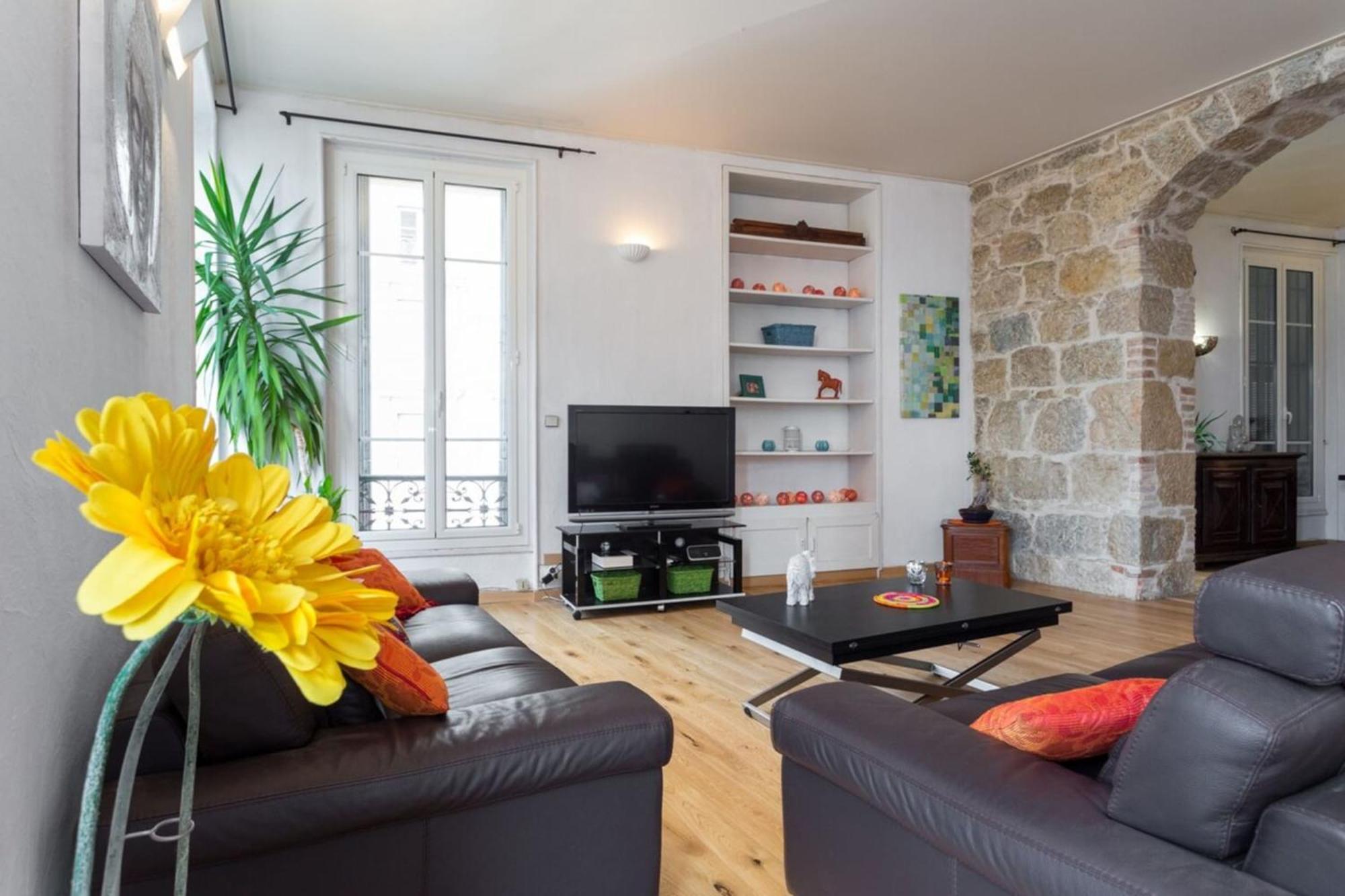 Etats Unis 892 - Spacious Flat On Sea Front Wac Ницца Экстерьер фото